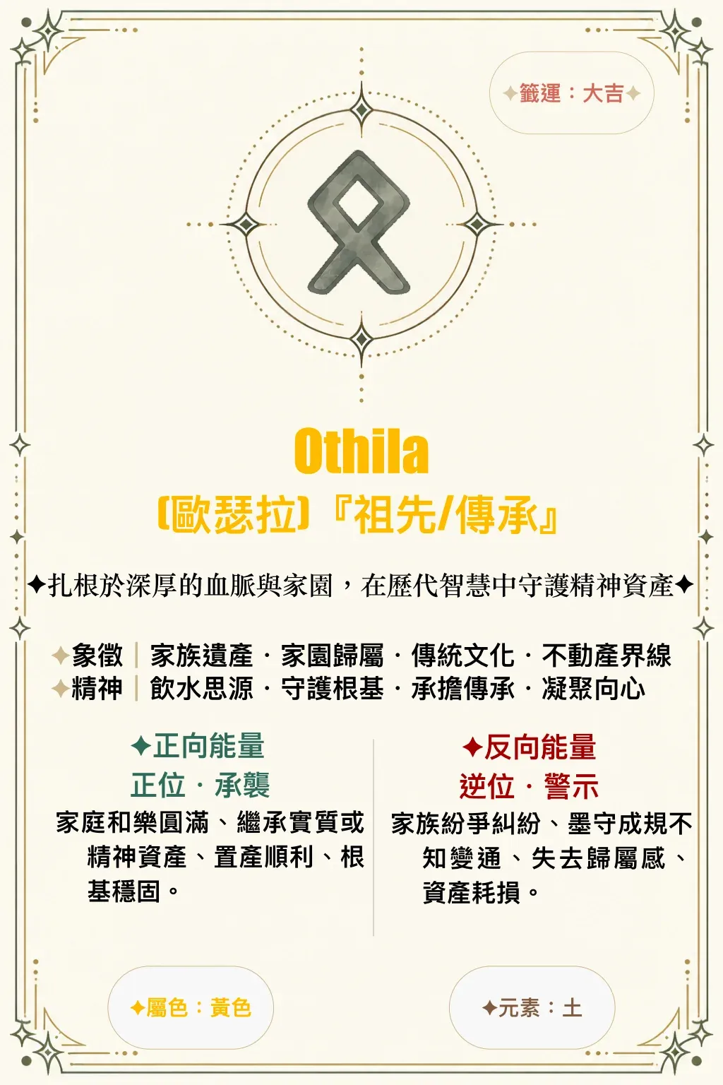 歐瑟拉（Othila）解說圖片 1