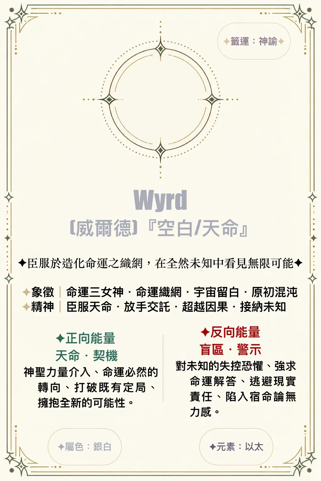 威爾德（Wyrd）解說圖片 1